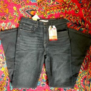 NWT Girls Levi’s 726 Black Flare Jeans